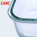 food storage transparent glass containers